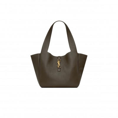 YSL LE 5 À 7 BEA IN GRAINED LEATHER 763435AACTP3212 (50*28*18cm)